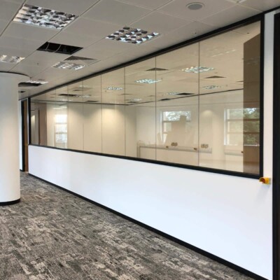 Partition glass