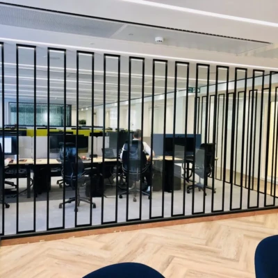 Partition glass