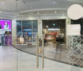 Frameless Double Door set